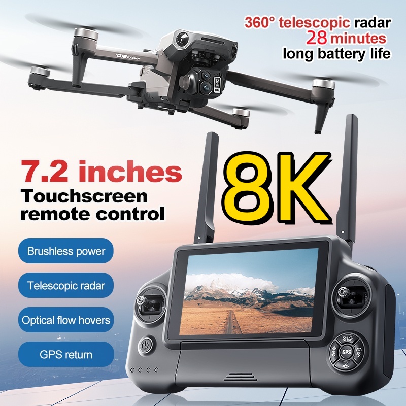Drone Camera Lens - Drone RC con Gimbal a 3