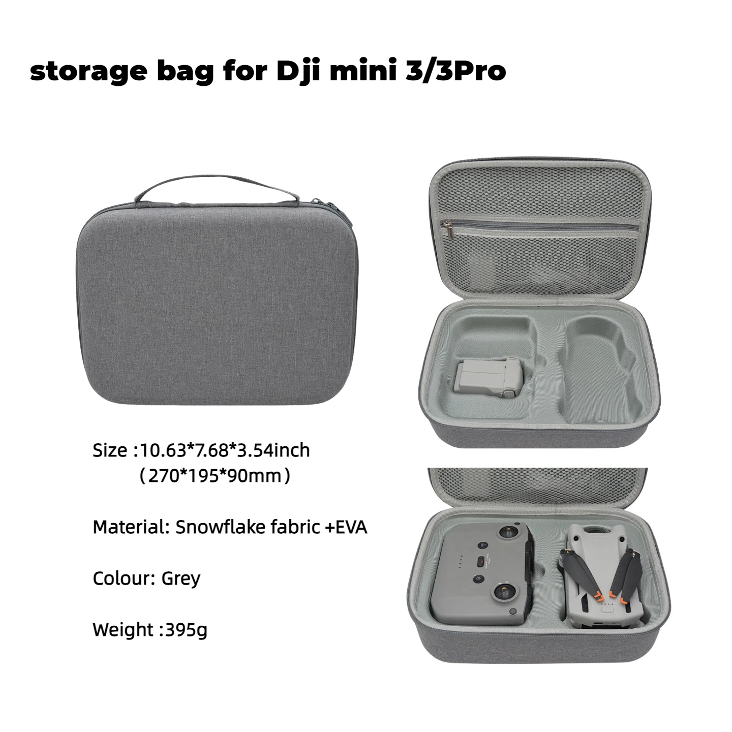 Dji Drone Mini 3 - Borsa rigida per drone in EVA