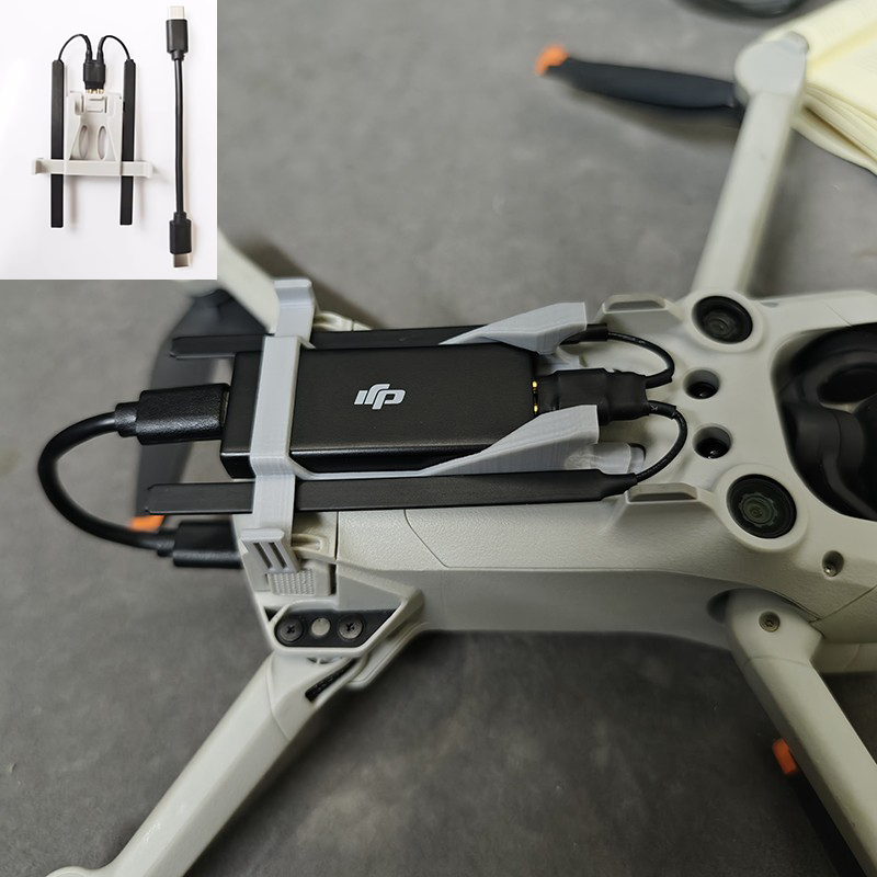 Dji Drone Mini 3 - Staffa fissa per cavo dati antenna