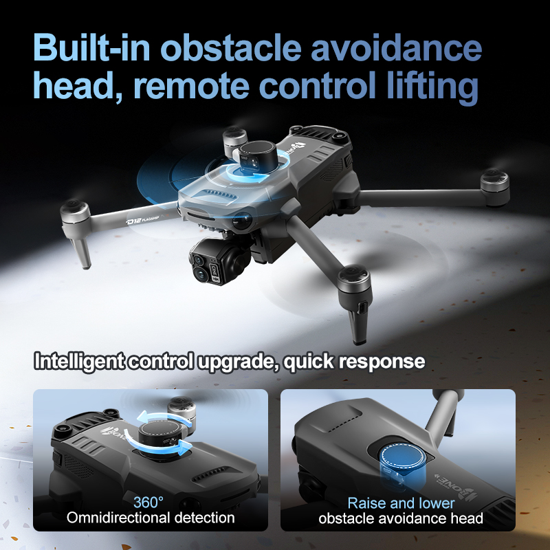 Drone RC con Gimbal a 3 Assi 8 - Drone Camera Lens recensione e prezzo
